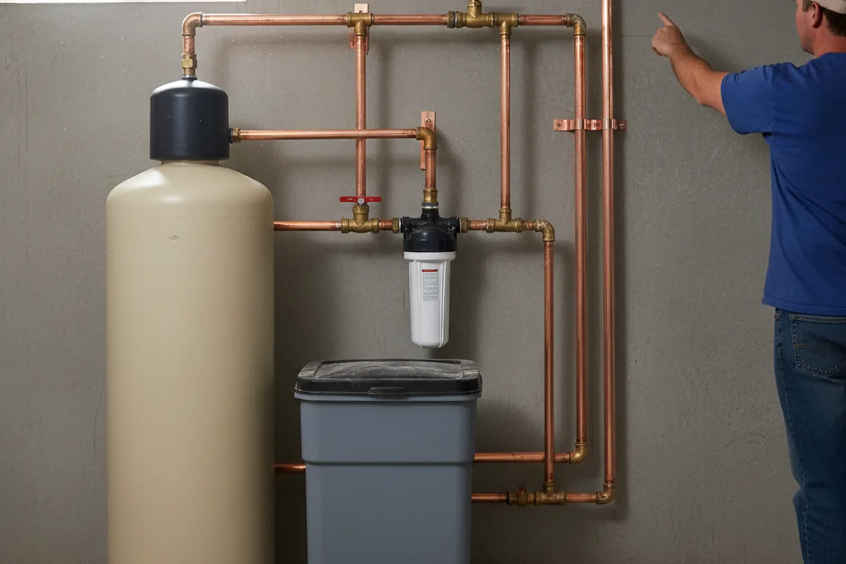 Whole-house water treatment system installed in Newburg